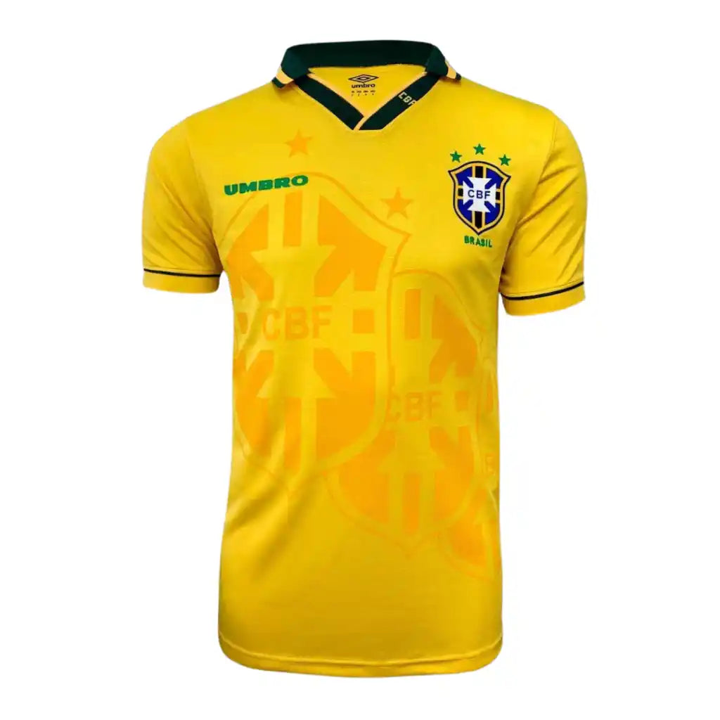 Camisa Seleção Brasil Home - Retrô 1994, vista de frente