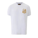 Camisa Santos Pelé Retrô Mil Gols Edição Limitada Masculina S/N - Branco