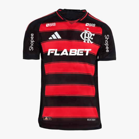 Camisa Adidas Flamengo 2025/26 I Authentic Com Patrocínios na TSN Sports