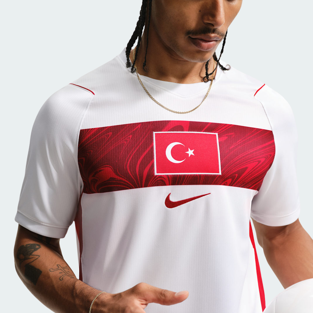 Camisa Turquia 2026/27 II, vista de frente