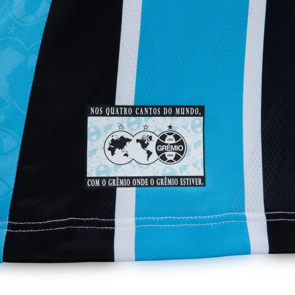 Camisa Feminina Umbro Grêmio 2025/26 I, detalhe do tecido