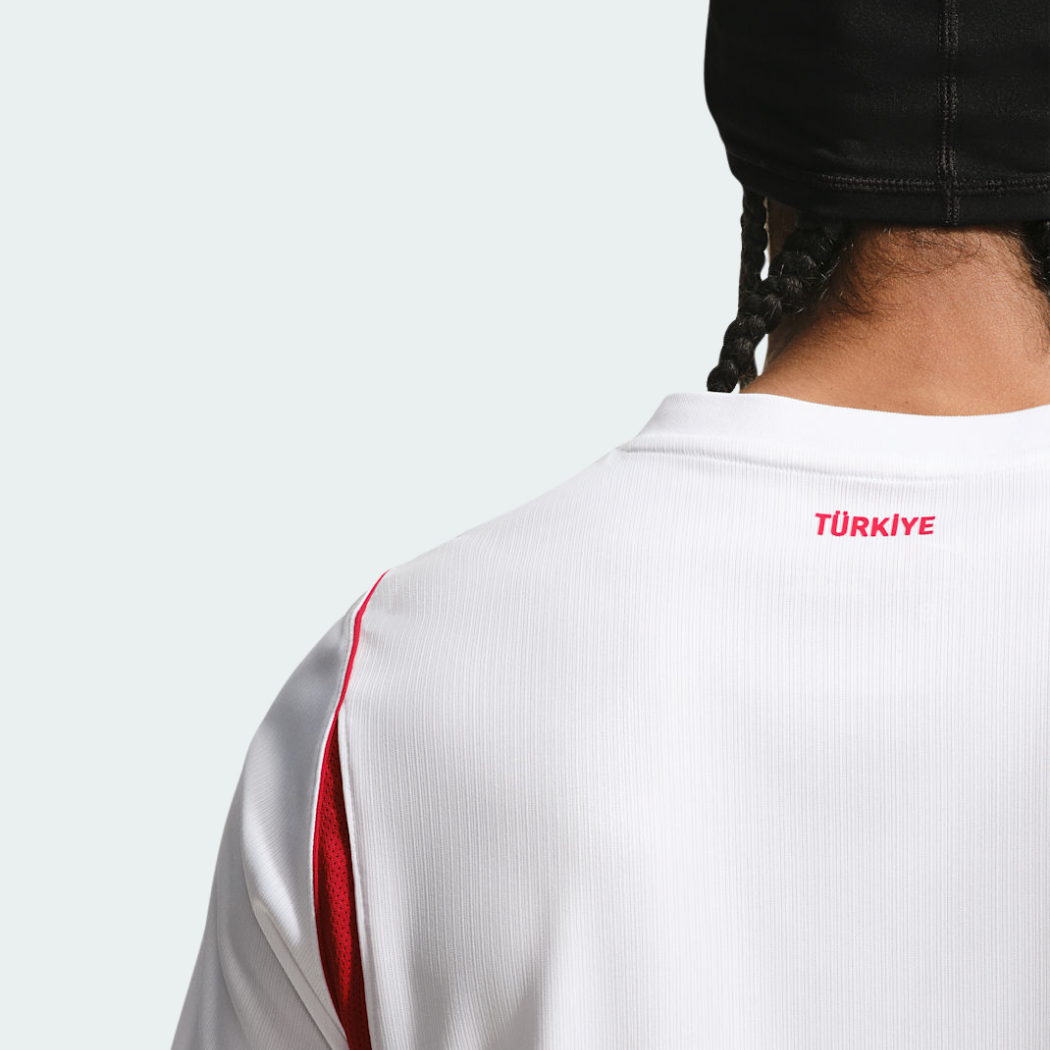 Camisa Turquia 2026/27 II, vista de costas