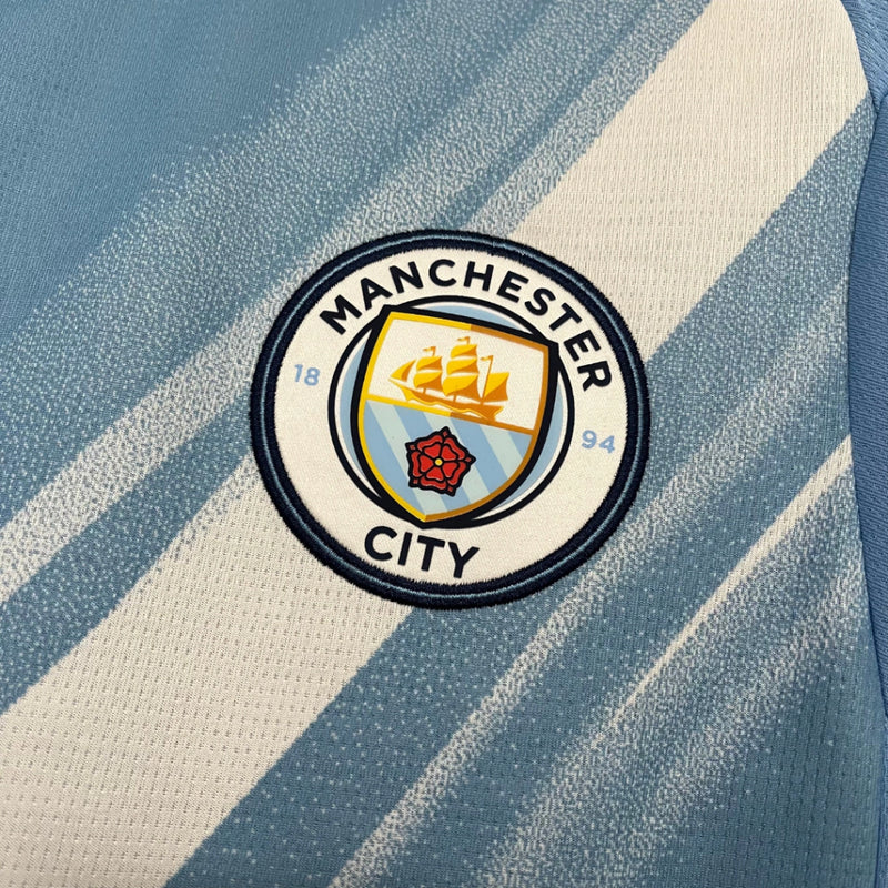 Camisa Manchester City I 25/26 - Torcedor  - Azul