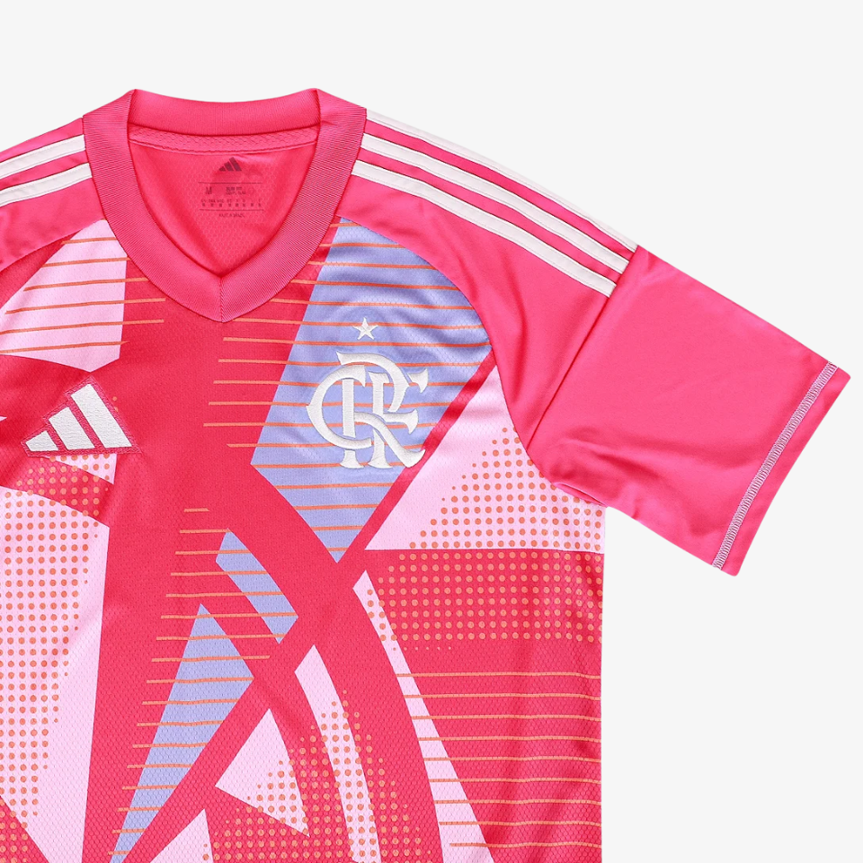 Camisa Adidas Flamengo 2025/26 II Goleiro, vista de frente