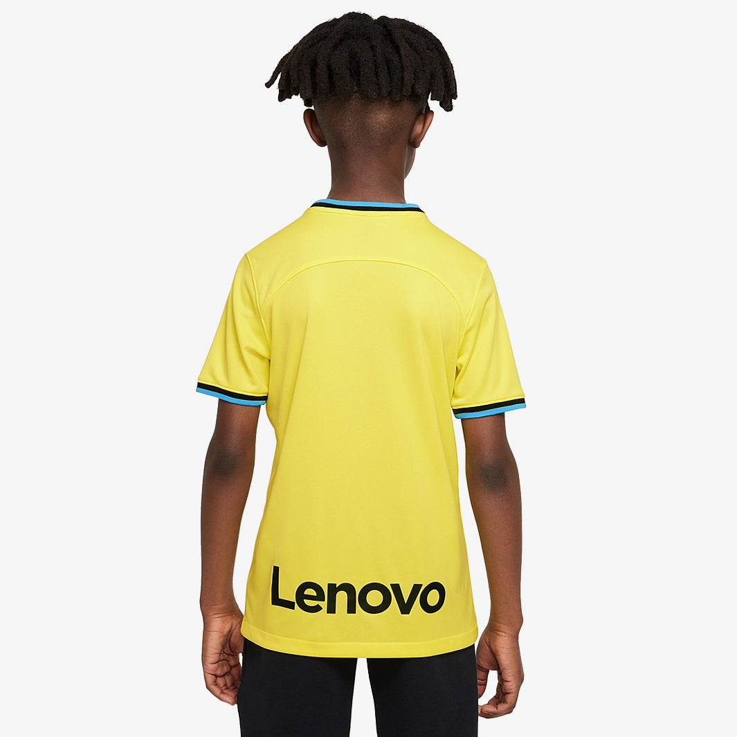 Conjunto Infantil Nike Inter de Milão 2024/25 III, vista de costas