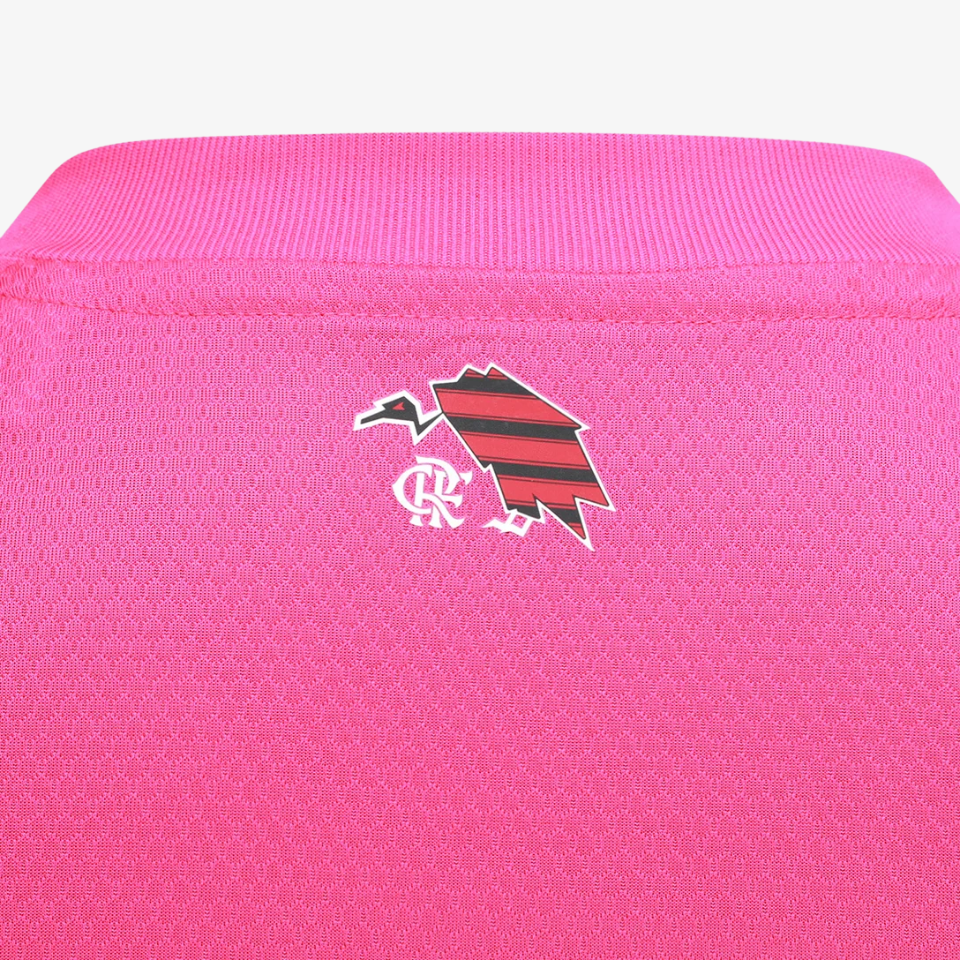 Camisa Adidas Flamengo 2025/26 II Goleiro, detalhe da gola