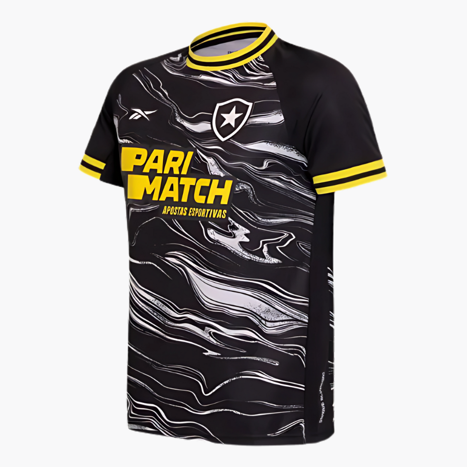 Camisa Reebok Botafogo 2024/25 IV, vista de frente