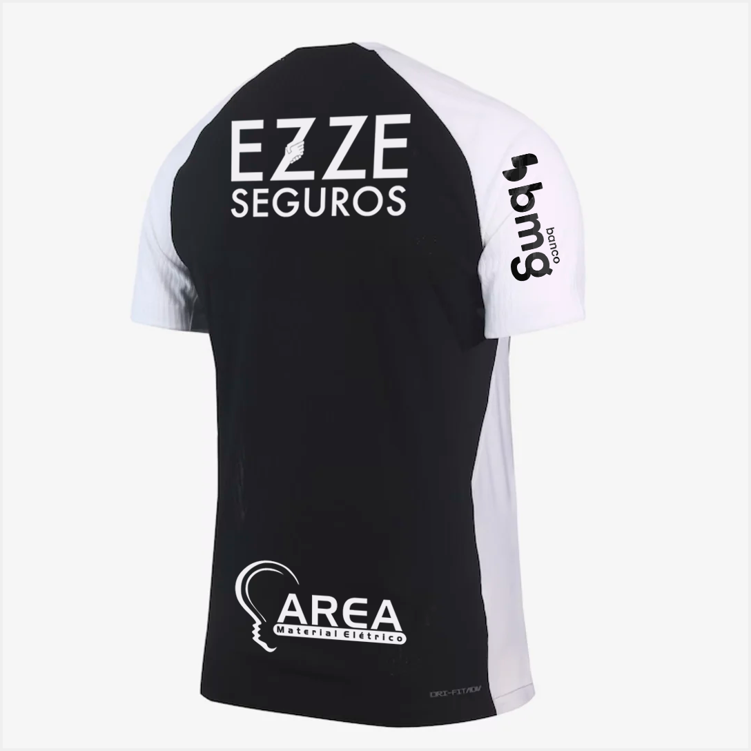 Camisa Nike Corinthians 2025/26 II Jogador Com Patrocínios, vista de frente