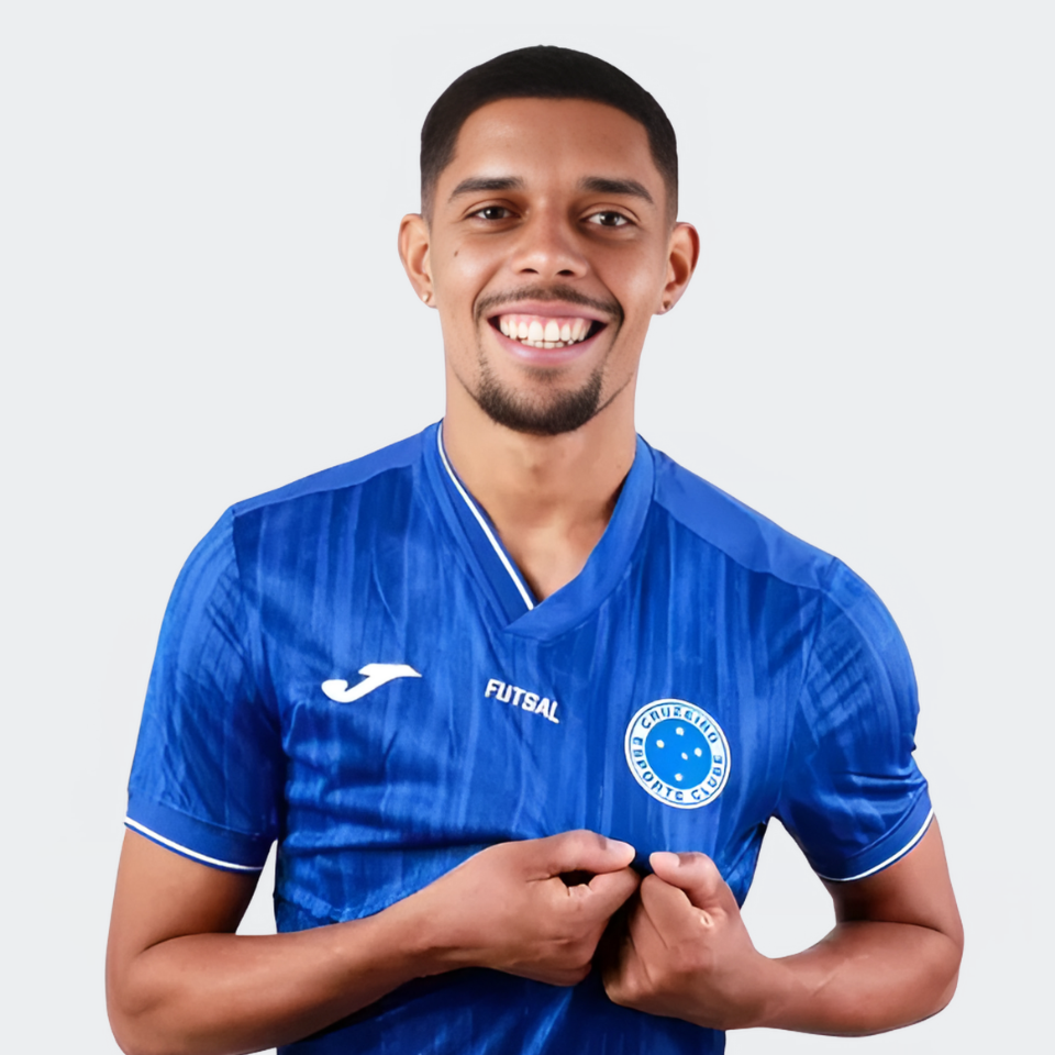 Camisa Joma Cruzeiro Futsal 2025/26 I na TSN Sports