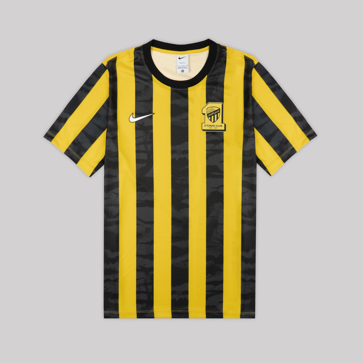 Camisa Al Ittihad 2025/26 I, detalhe do escudo