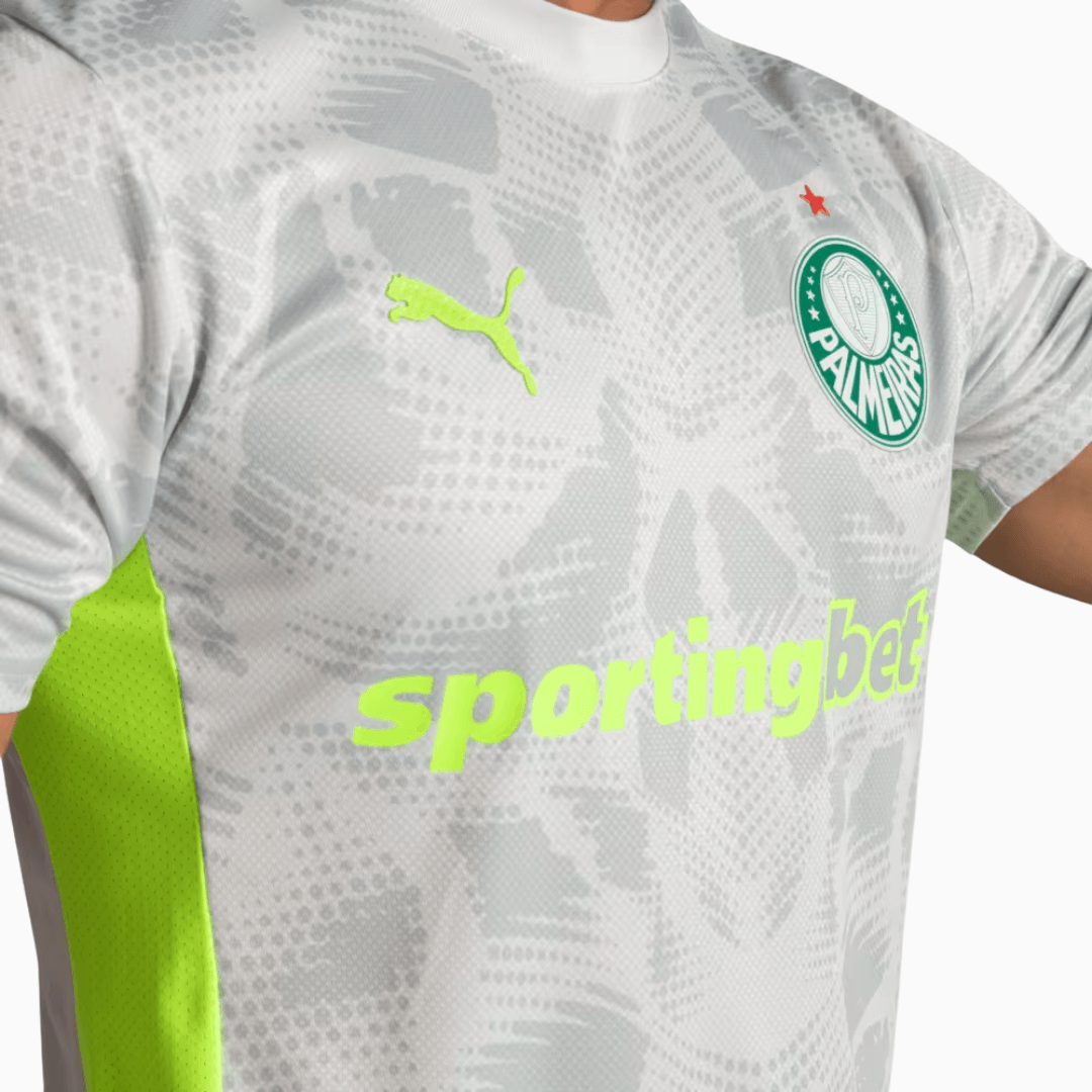 Camisa Goleiro Palmeiras 2025/26 III Jogador, vista de costas