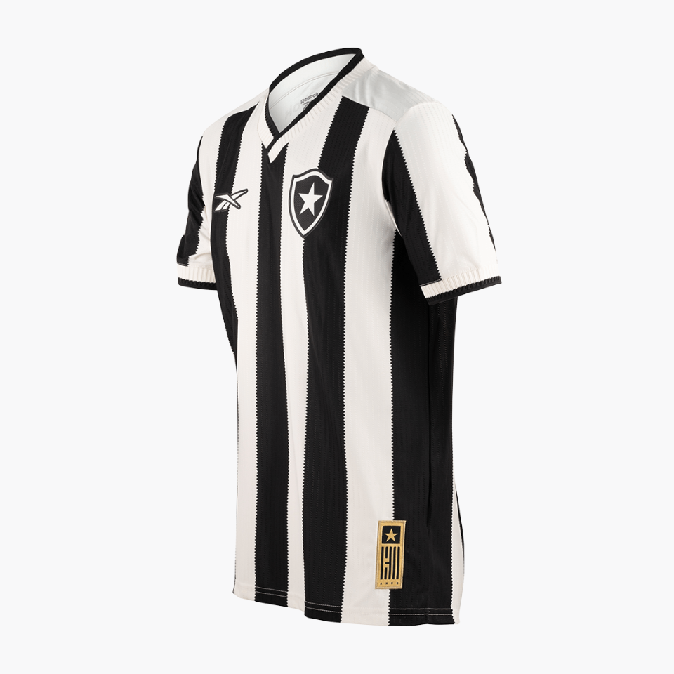 Camisa Reebok Botafogo 2024/25 I, vista de frente