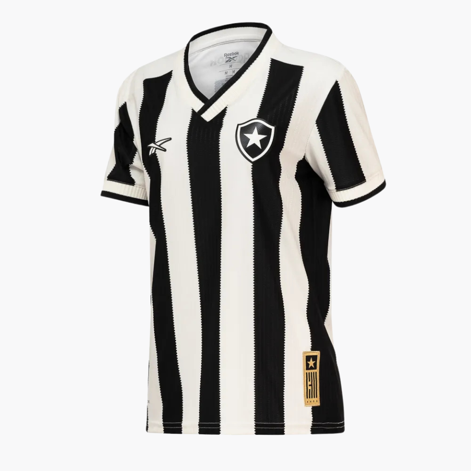 Camisa Feminina Reebok Botafogo 2024/25 I, vista de frente