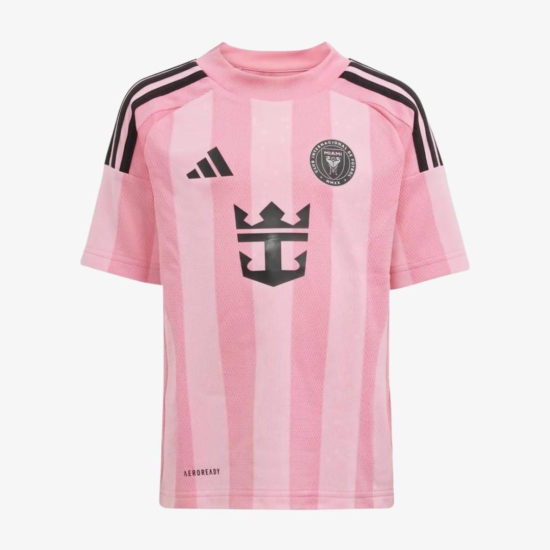 Conjunto Infantil adidas Inter Miami 2025/26 na TSN Sports