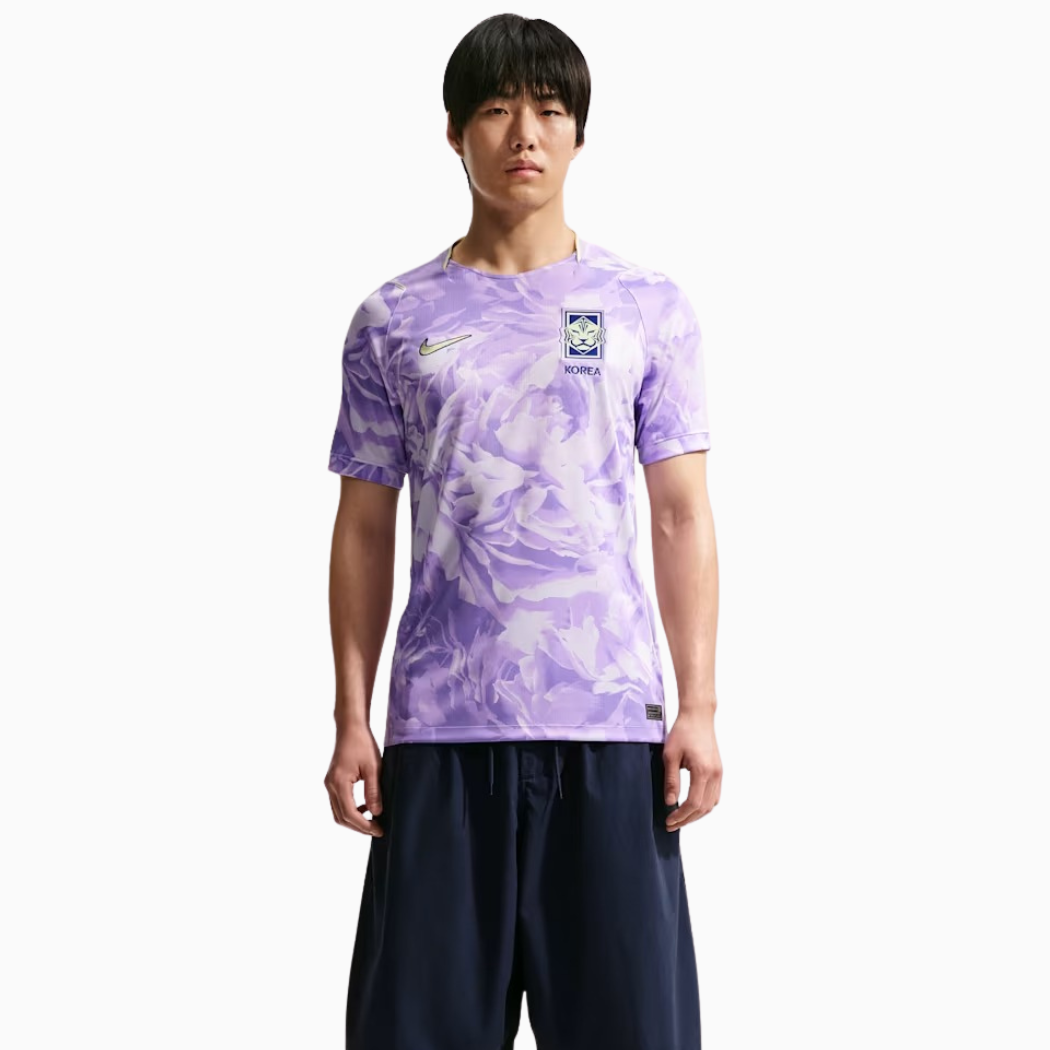 Camisa Coréia do Sul 2026/27 II, detalhe do tecido