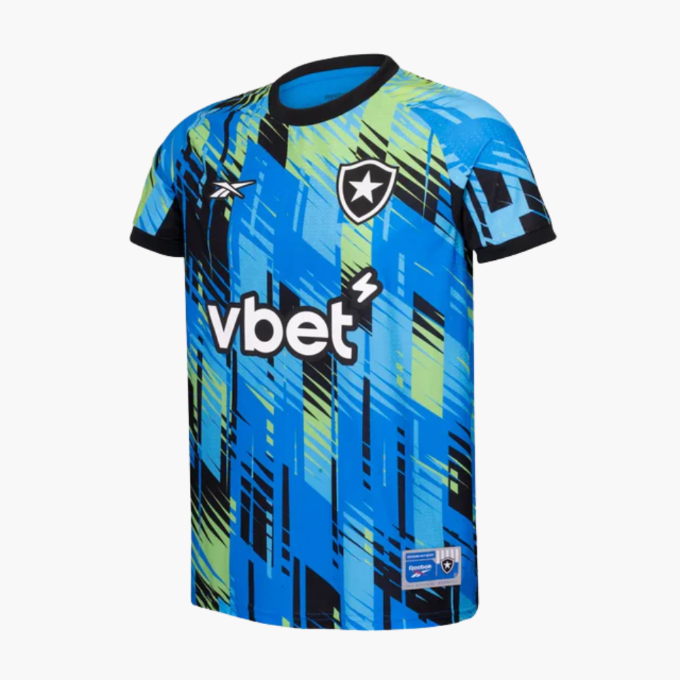 Camisa Goleiro Reebok Botafogo 2025/26 I, vista de frente