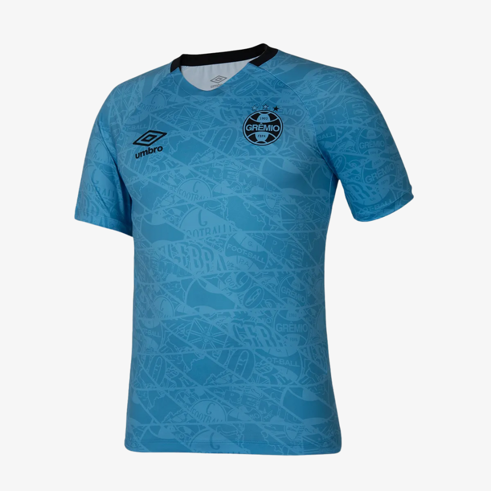 Camisa Aquecimento Umbro Grêmio 2025/26 na TSN Sports