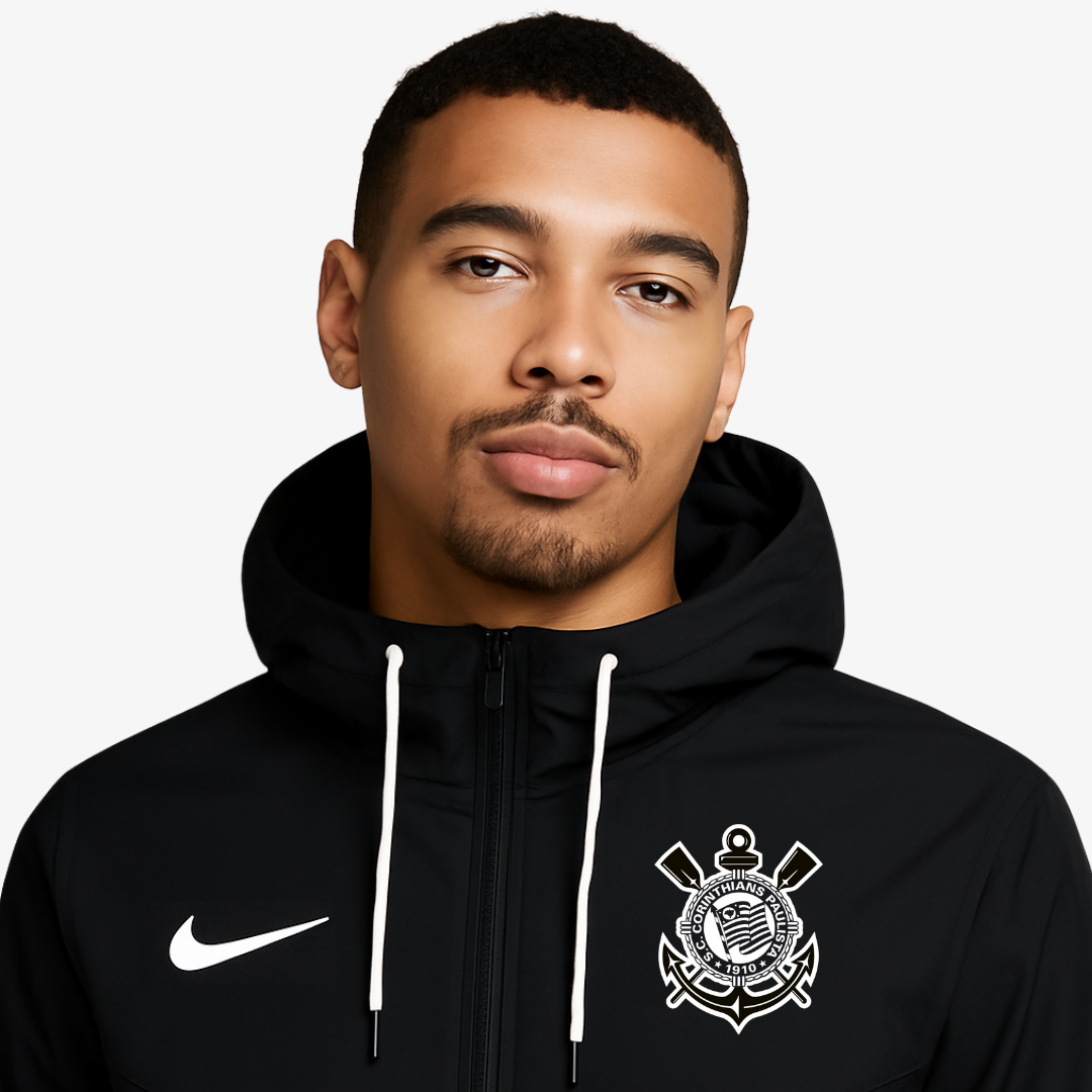Jaqueta Nike Corinthians 2025, vista de frente