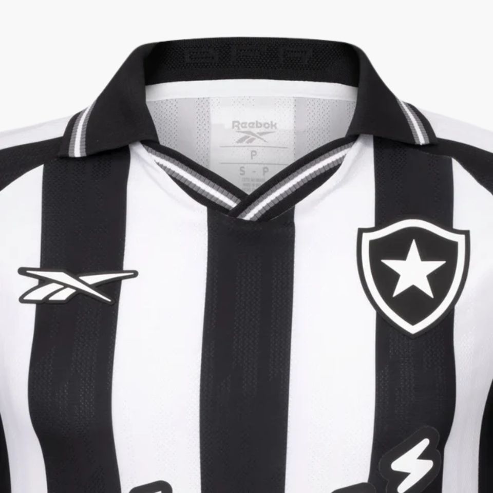Camisa Reebok Botafogo 2025/26 I, vista de costas