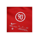 Camisa Psg  lll 25/26 Total 90 Torcedor - Vermelha