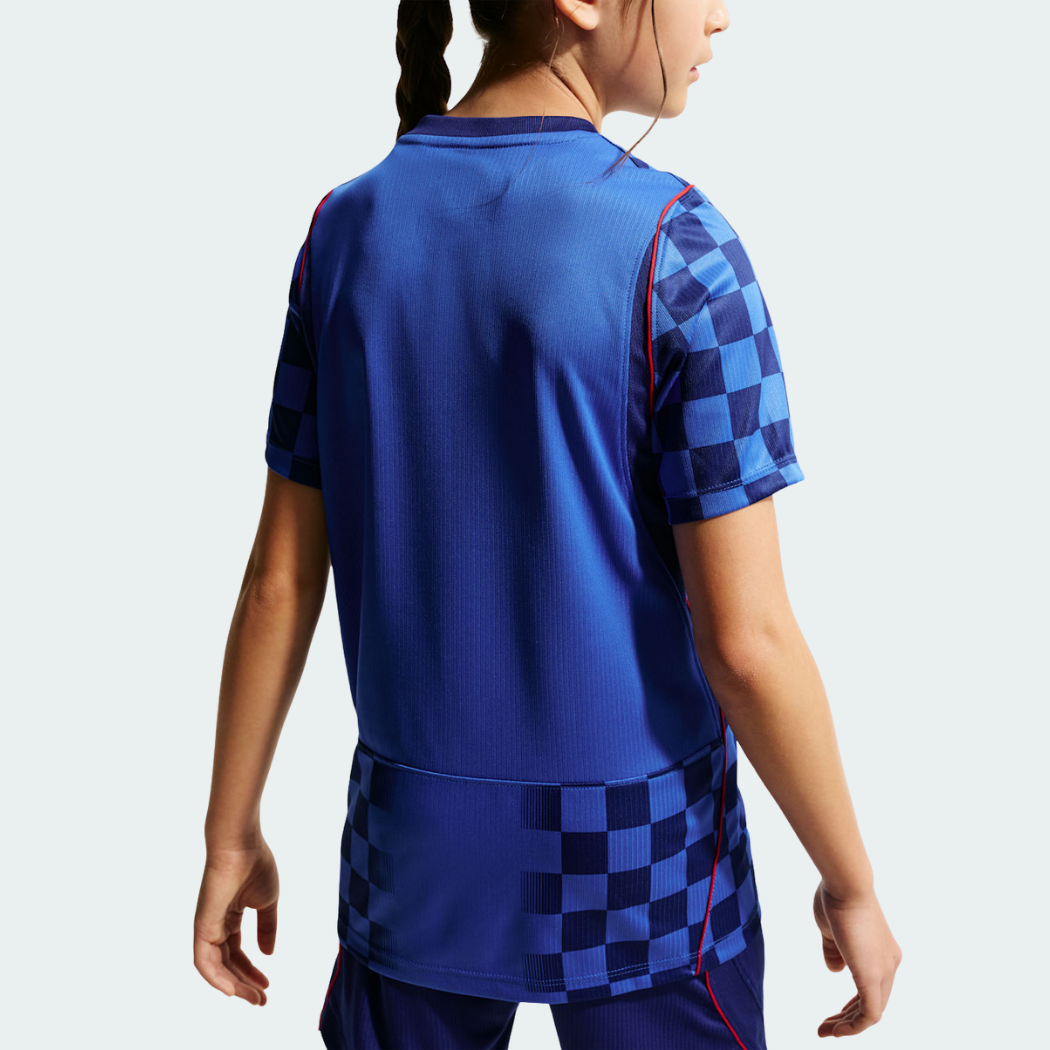 Camisa Infantil Croácia 2026/27 II, vista de frente