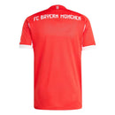 Camisa Bayern Munique l - Torcedor  - 25/26 -  Vermelho e Branco