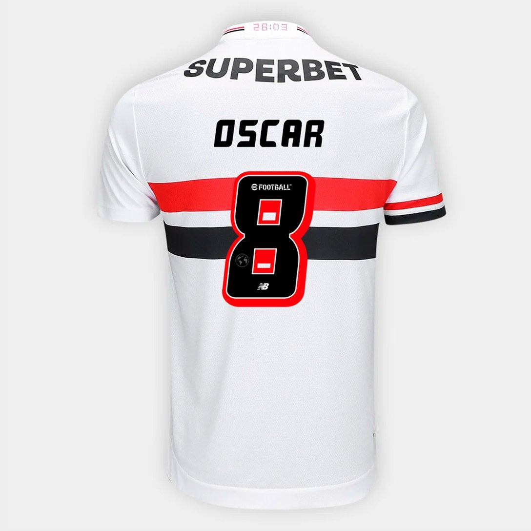 Camisa New Balance São Paulo 2025/26 I Oscar N° 8 na TSN Sports