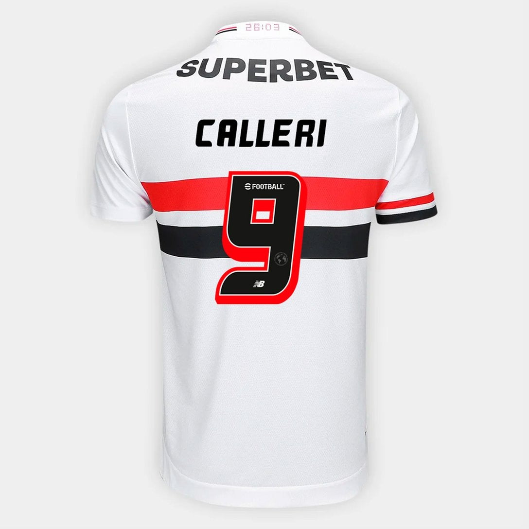 Camisa New Balance São Paulo 2025/26 I Calleri N° 9 na TSN Sports