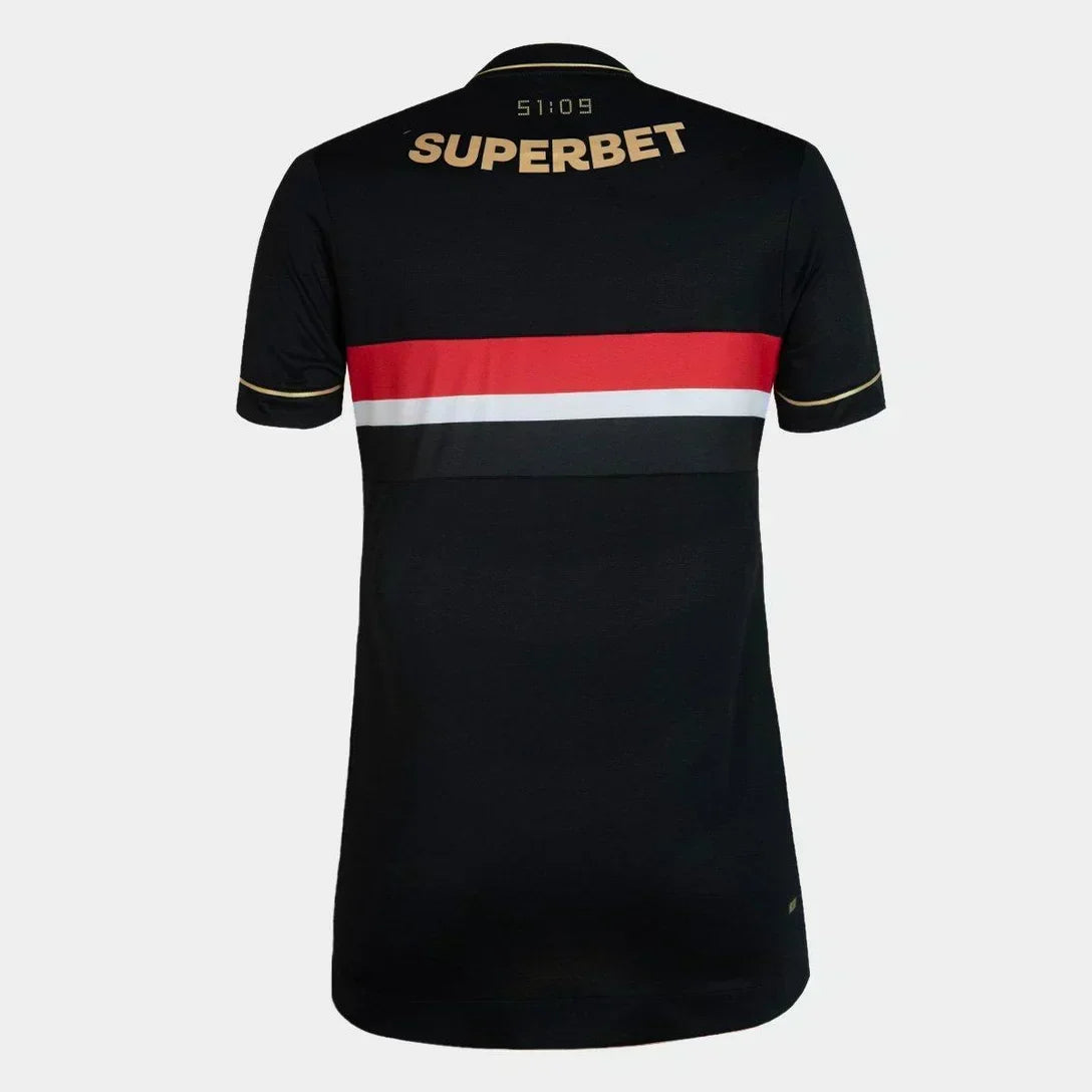 Camisa Feminina New Balance São Paulo 2025/26 III, vista de frente