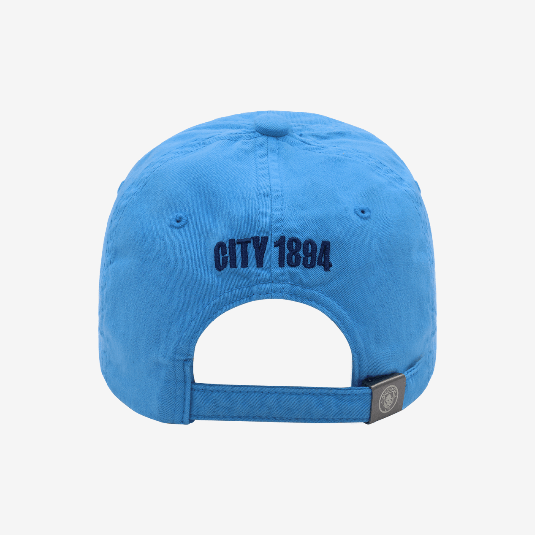 Boné Manchester City - azul claro, vista de frente