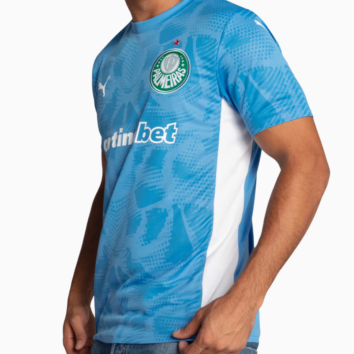 Camisa Goleiro Palmeiras 2025 I – Torcedor, detalhe da gola