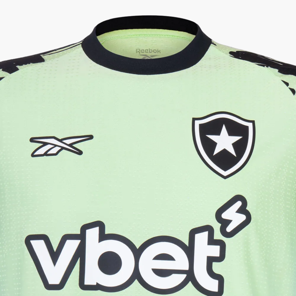 Camisa Goleiro Reebok Botafogo 2025/26 IV, vista de costas