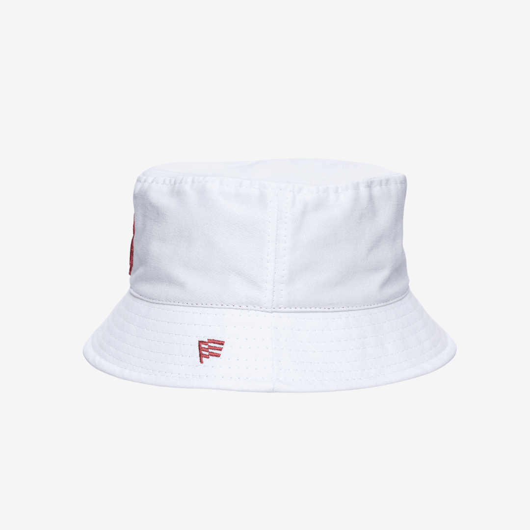 Bucket Internacional - Branco, vista de costas
