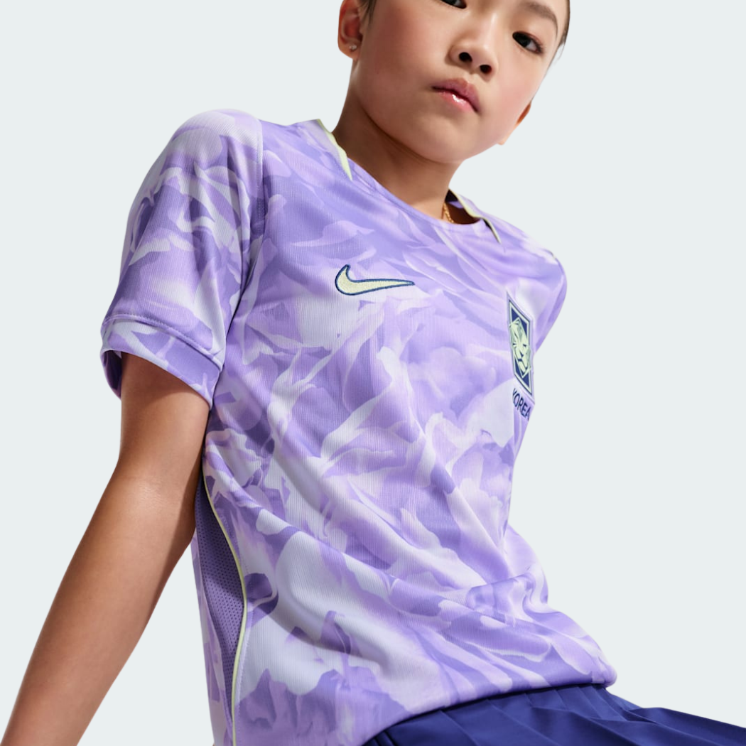 Camisa Infantil Coréia do Sul 2026/27 II, vista de frente