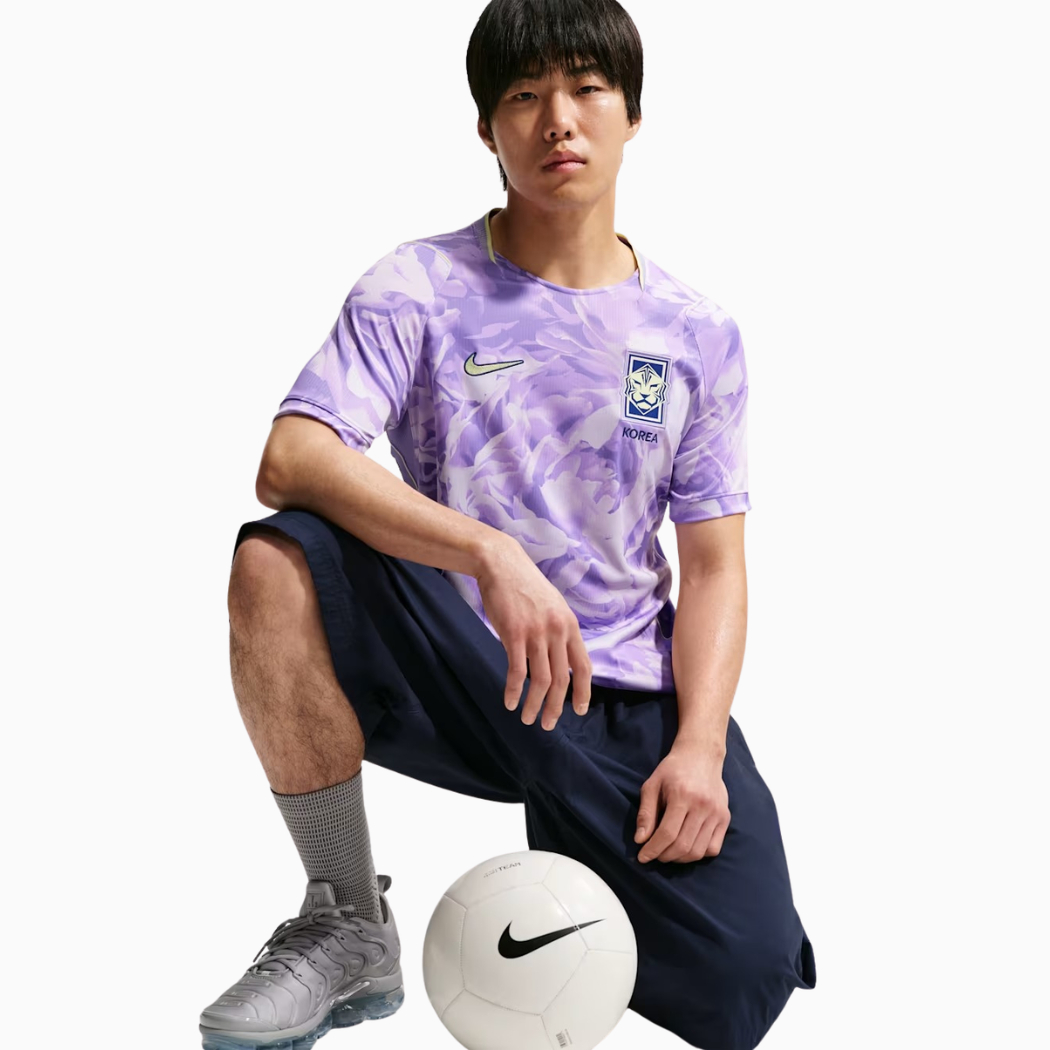 Camisa Coréia do Sul 2026/27 II, detalhe da manga