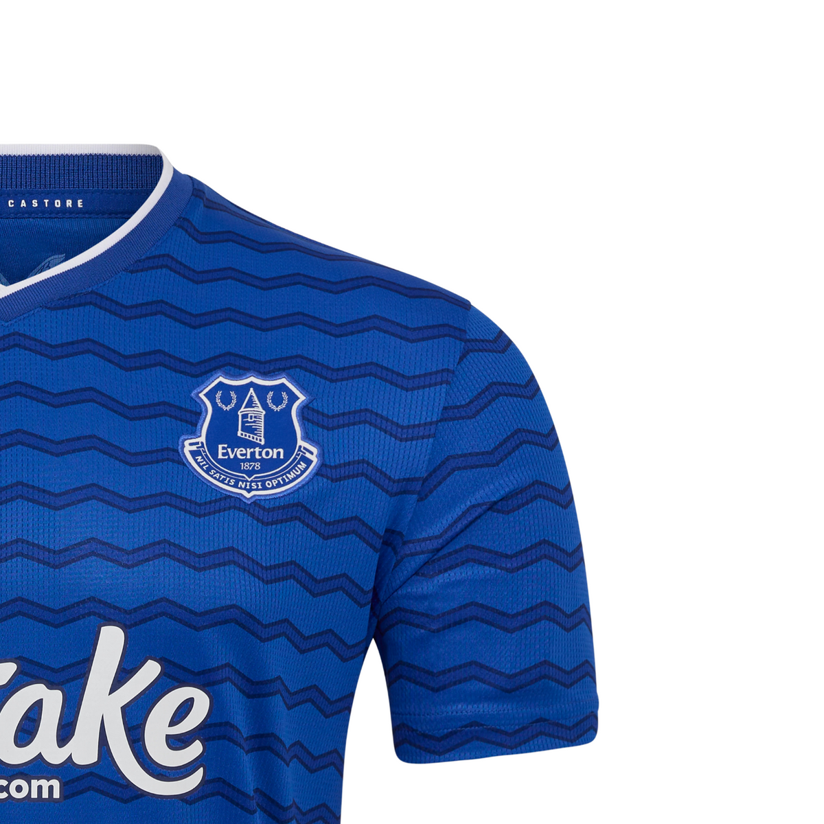 Camisa Everton FC 2025/26 I, vista de costas