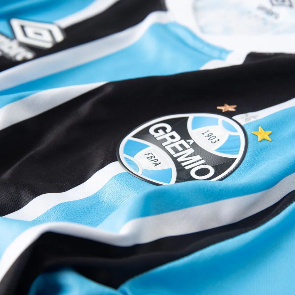 Camisa Umbro Grêmio 2025/26 I JOGADOR na TSN Sports