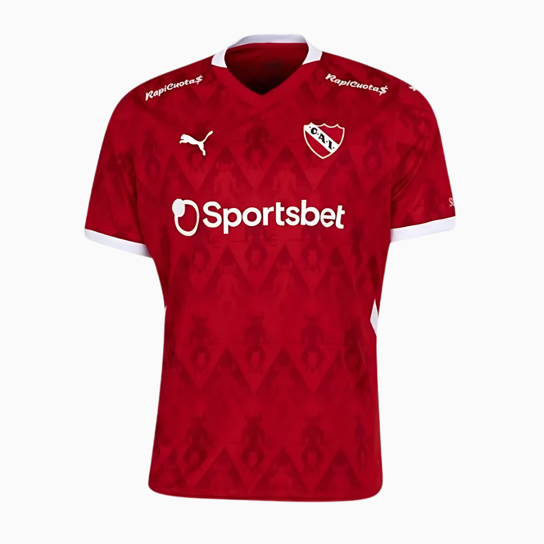 Camisa I Independiente 2025 Puma Versão Torcedor, vista de frente