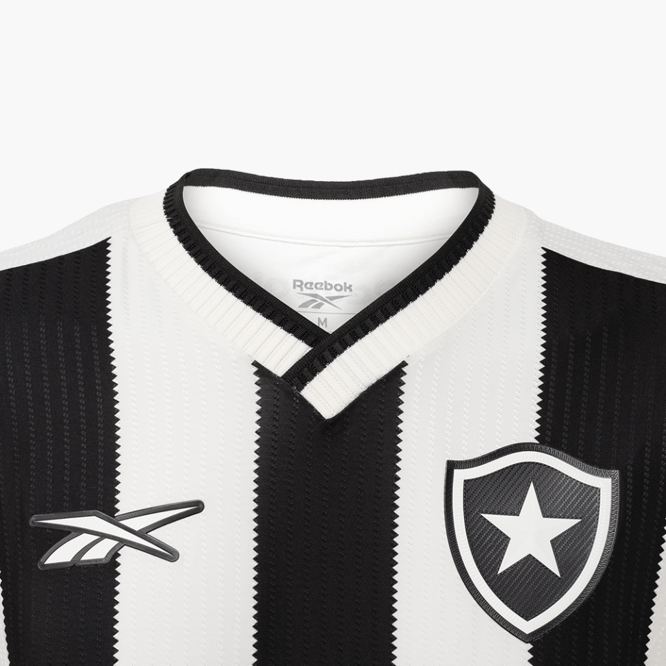 Camisa Reebok Botafogo 2024/25 I, vista de costas