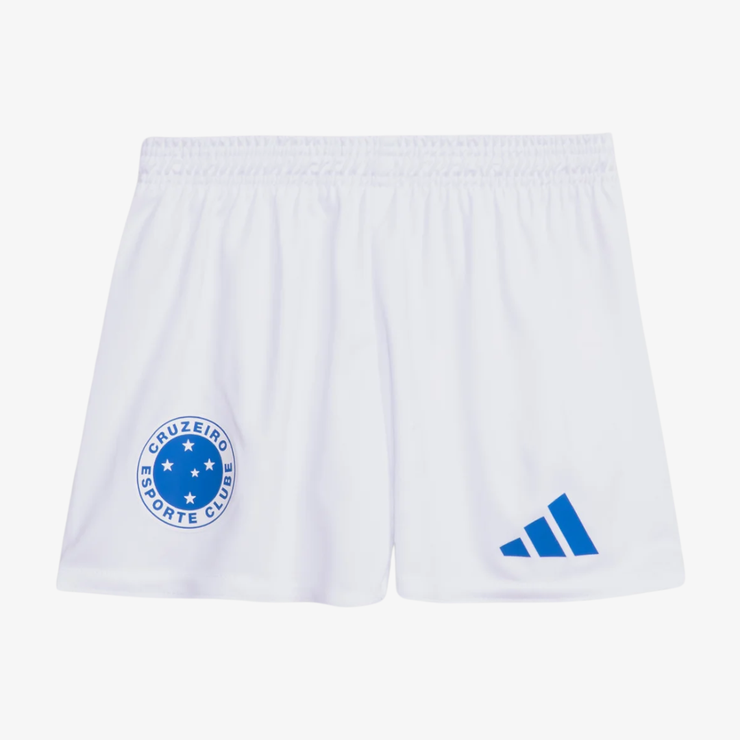 Conjunto Infantil Adidas Cruzeiro 2025/26 I, vista de costas