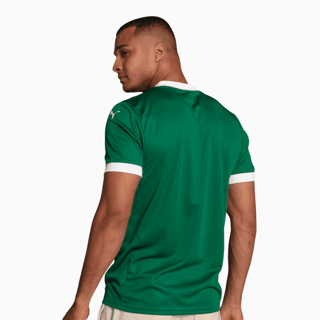 Camisa Puma Palmeiras 2025/26 I Torcedor, detalhe da manga