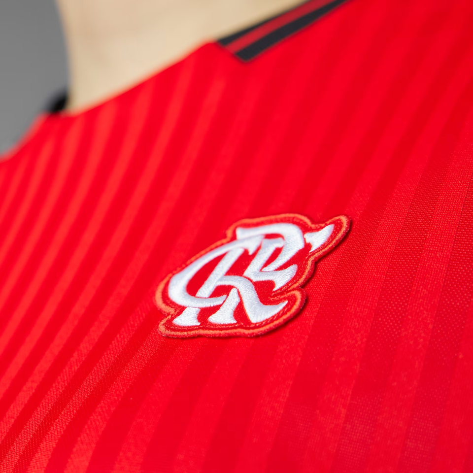 Camisa Adidas Flamengo Icons 2025/26, vista de costas