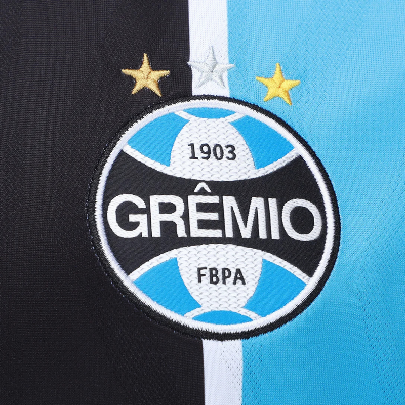 Camisa Grêmio Torcedor - Temporada 25/26 l - Azul e preto