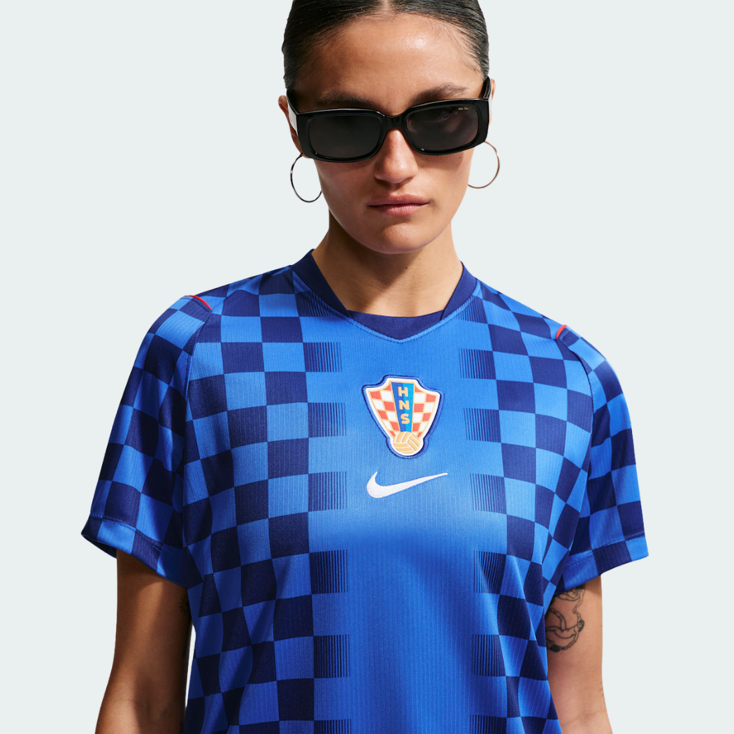 Camisa Feminina Croácia 2026/27 I, vista de frente