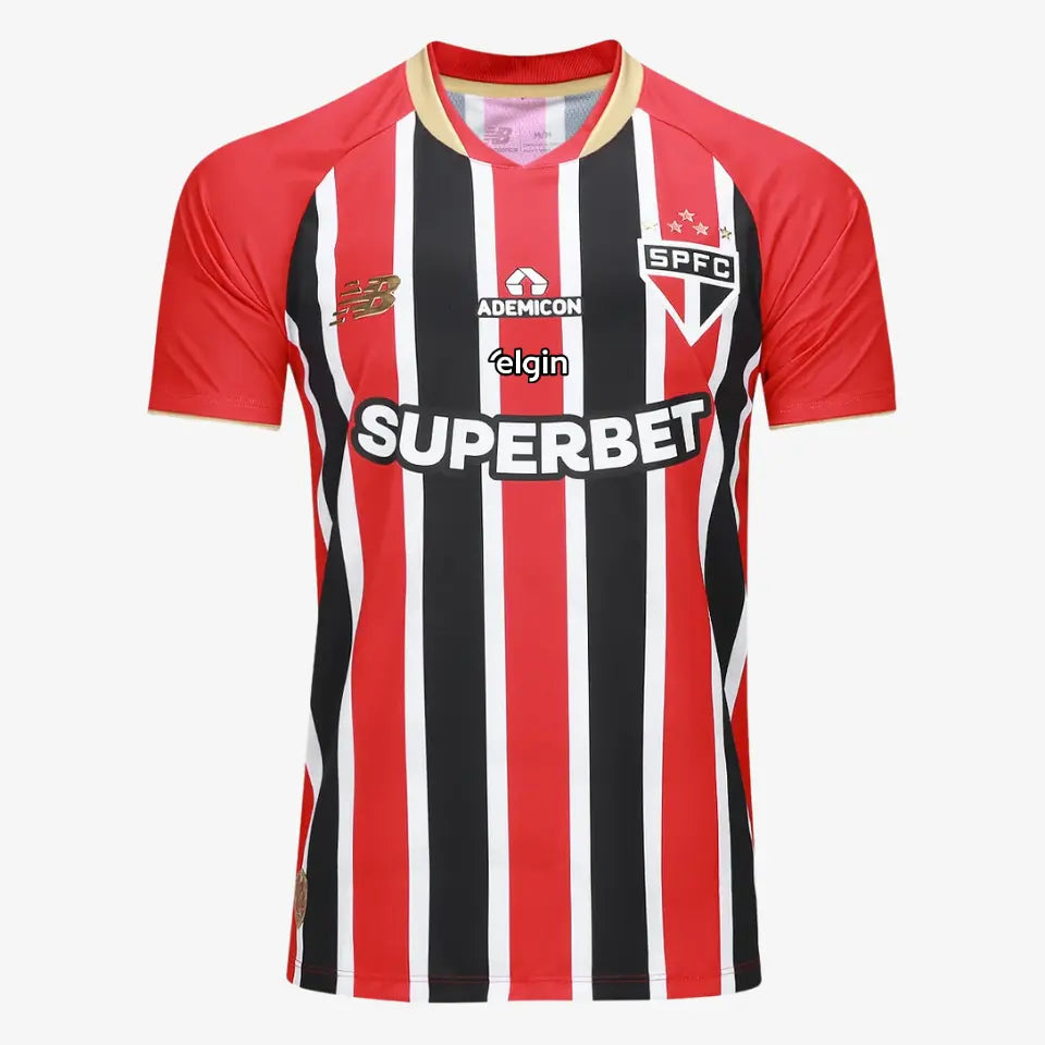 Camisa New Balance São Paulo 2025/26 II Jogador Com Patrocínios na TSN Sports