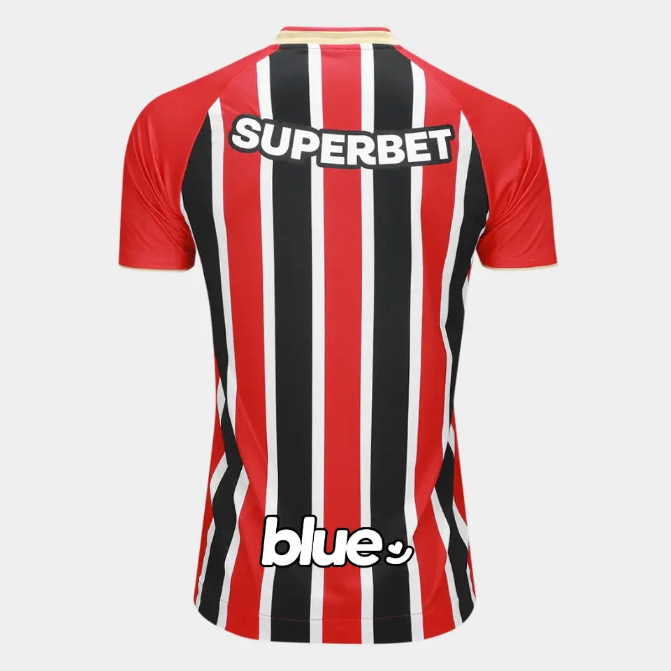 Camisa New Balance São Paulo 2025/26 II Jogador Com Patrocínios, vista de frente