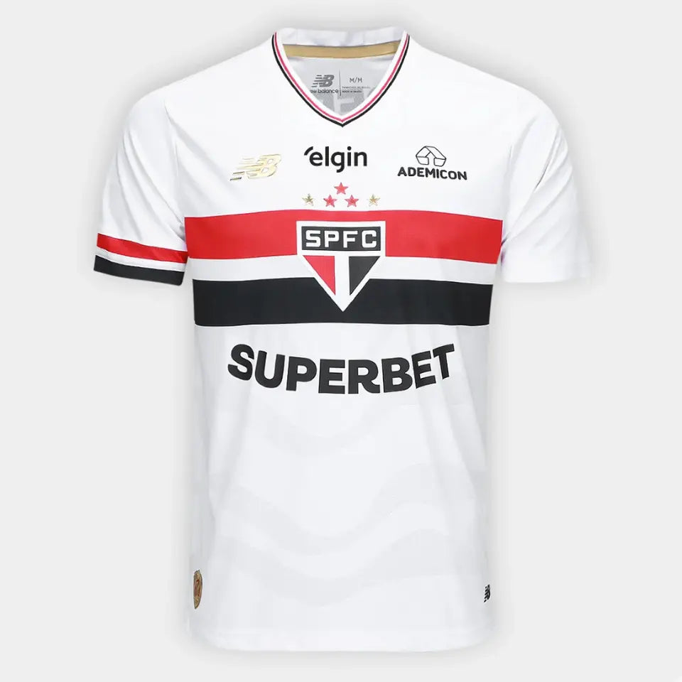 Camisa New Balance São Paulo 2025/26 I Jogador Com Patrocínios na TSN Sports