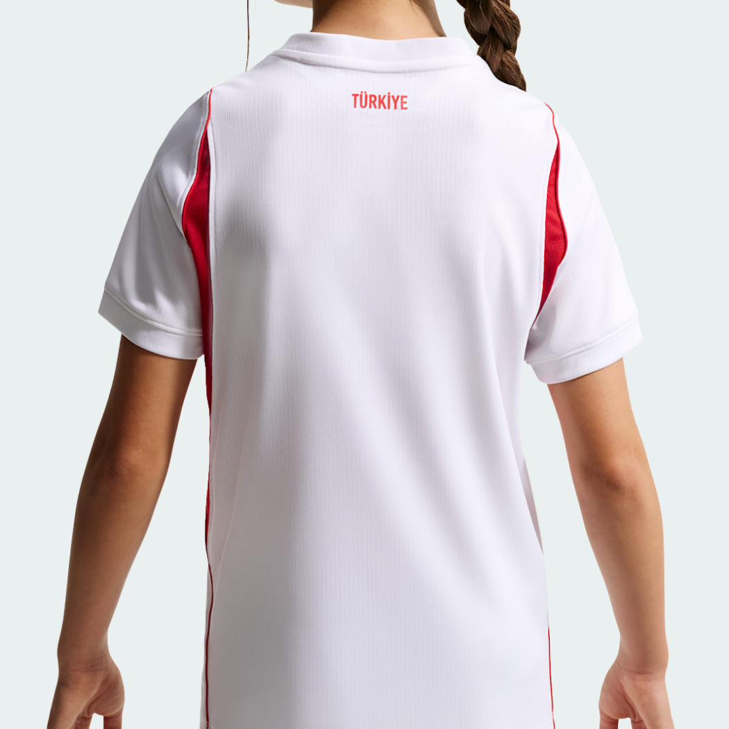 Camisa Infantil Turquia 2026/27 II, vista de frente