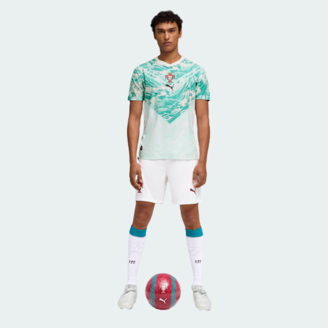 Camisa Portugal 2026/27 II Jogador, detalhe do tecido