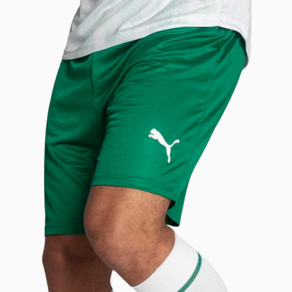 Shorts Palmeiras 2025 II – Torcedor, detalhe do escudo